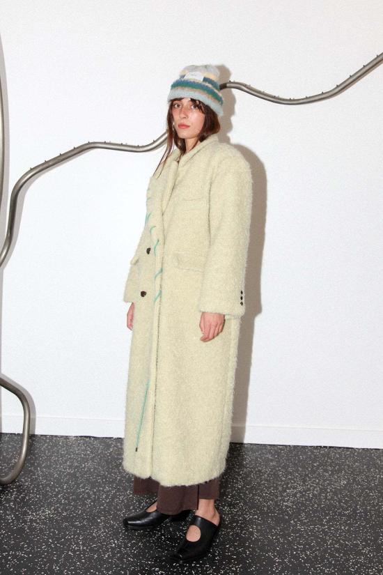  케이코 트렌치 코트 Kk Co 코드 모스 코트 드라이드 유칼립투스 - KKCO