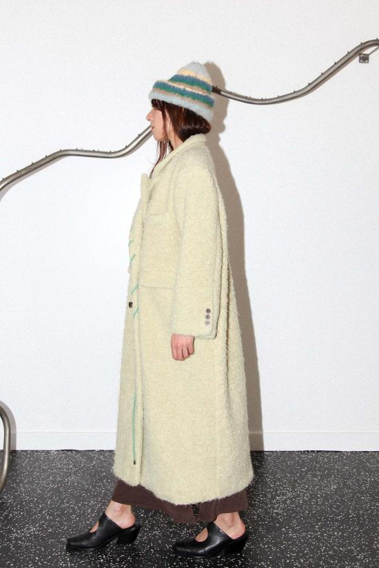  케이코 트렌치 코트 Kk Co 코드 모스 코트 드라이드 유칼립투스 - KKCO