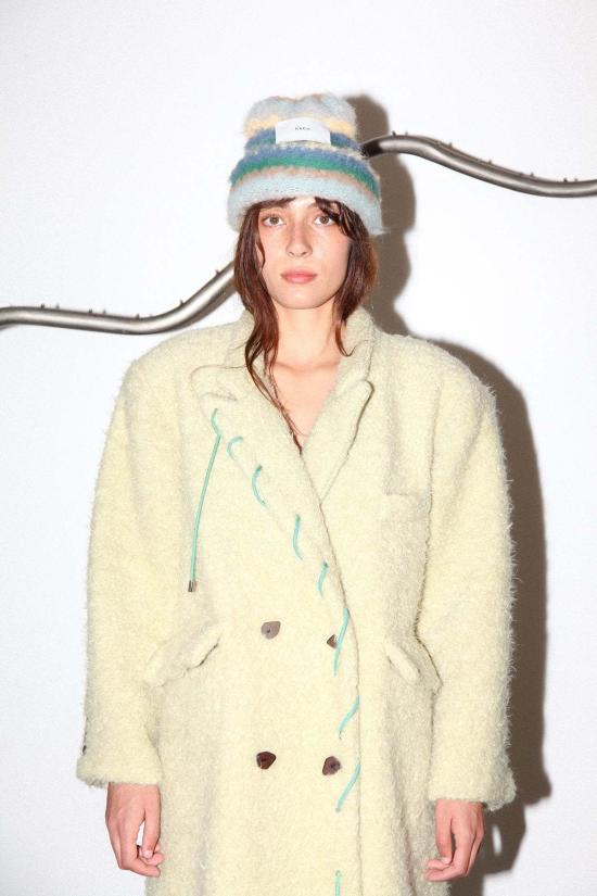  케이코 트렌치 코트 Kk Co 코드 모스 코트 드라이드 유칼립투스 - KKCO