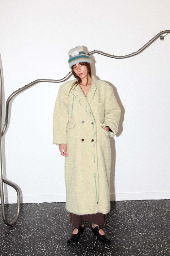  케이코 트렌치 코트 Kk Co 코드 모스 코트 드라이드 유칼립투스