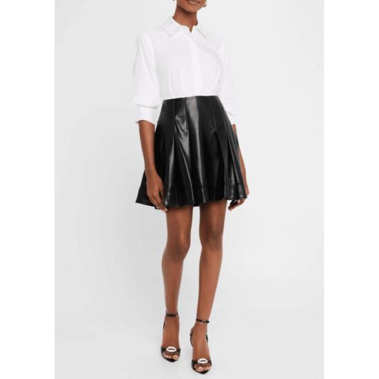  심카이 숏 원피스 파드마 팝린 콤보 미니 드레스 블랙 멀티 - SIMKHAI