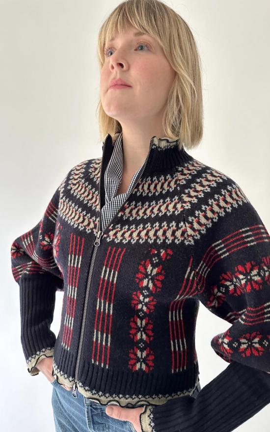  씨뉴욕 가디건 Sea Ny Ayala 카디건 네이비/레드 - SEA NY