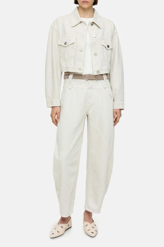  클로즈드 데님 팬츠 박스 데님 재킷 스톤 베이지