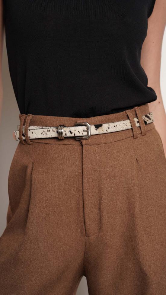  파렌테지 레귤러 벨트 에밋 가죽  소가죽