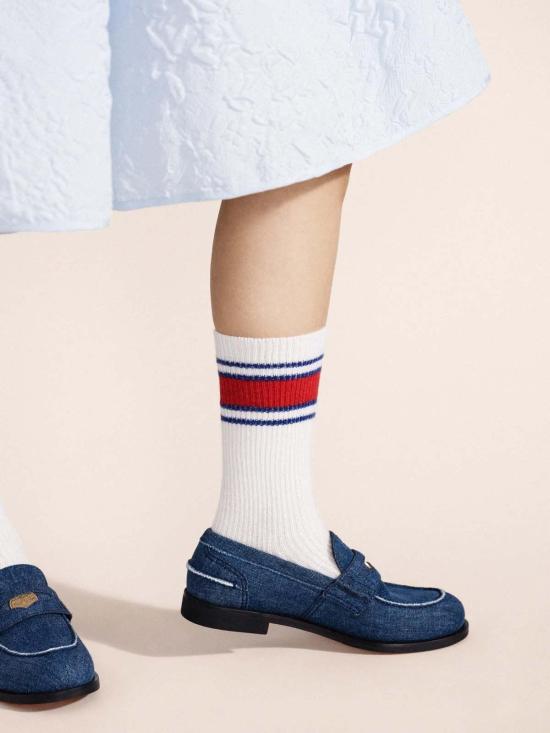  한셀 프롬 바젤 양말 한젤 바젤 애슬레저 캐시미어 크루