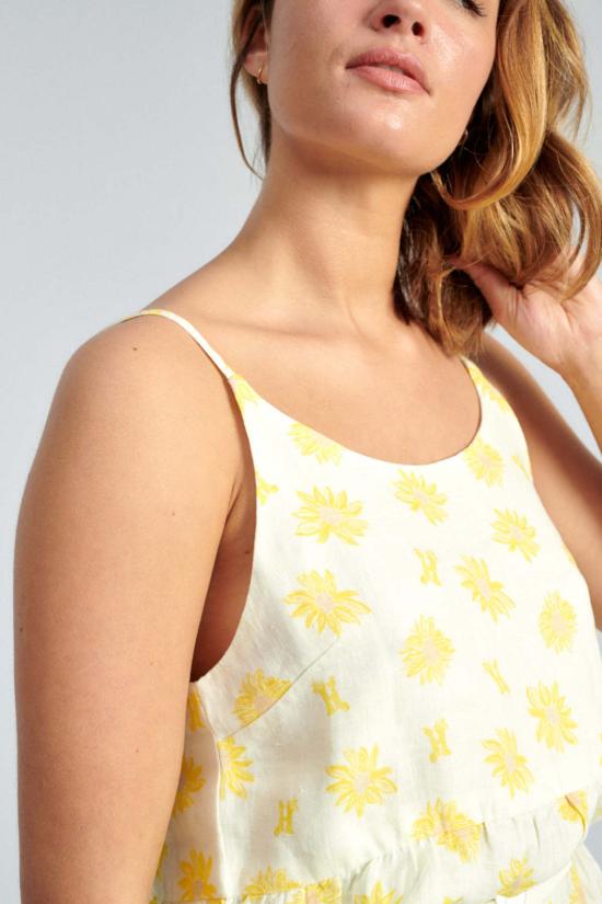  Helmstedt 민소매 티셔츠 헬름스테트 미라 탑 해바라기 밭 - OTHER BRANDS