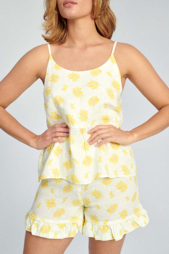  Helmstedt 민소매 티셔츠 헬름스테트 미라 탑 해바라기 밭 - OTHER BRANDS