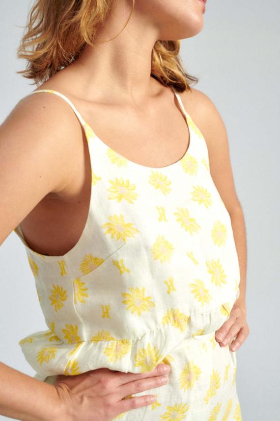  Helmstedt 민소매 티셔츠 헬름스테트 미라 탑 해바라기 밭 - OTHER BRANDS