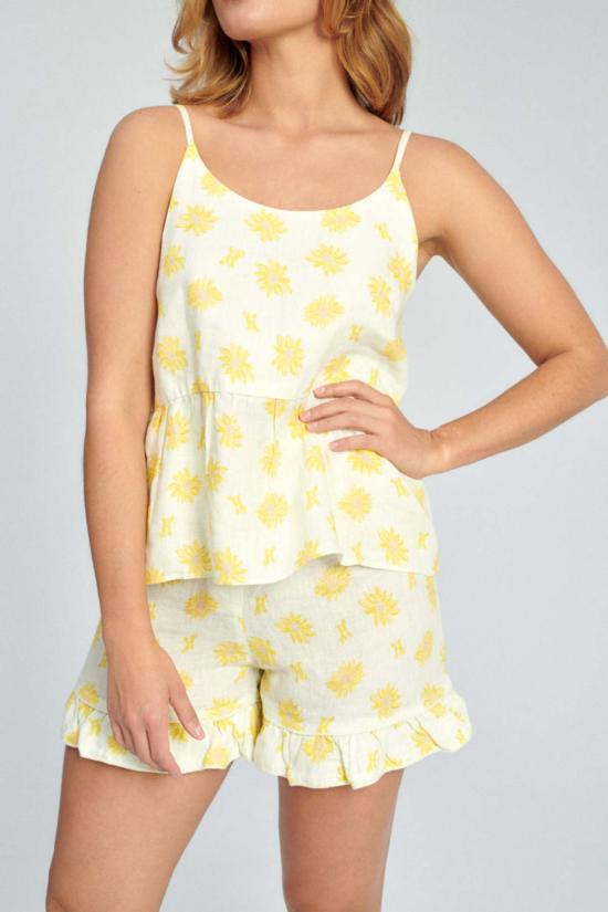  Helmstedt 민소매 티셔츠 헬름스테트 미라 탑 해바라기 밭