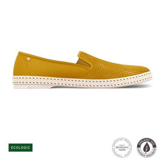  Rivieras 부츠 리비에라스 클래식 캔버스 앤 메시 슬립온 커리 - RIVIERAS