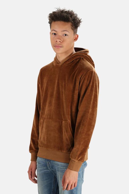  라파즈 후드 티셔츠 La Paz Matias 벨루어 후디 헤이즐 - LA PAZ
