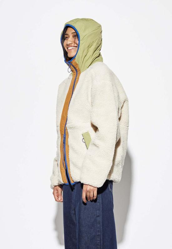  Embassy of Bricks & Logs 숏패딩 Embassy Of Bricks & Logs 유니섹스 모시노 셰르파 재킷 - OTHER BRANDS