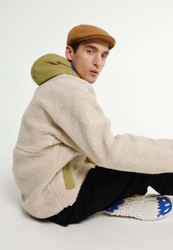  Embassy of Bricks & Logs 숏패딩 Embassy Of Bricks & Logs 유니섹스 모시노 셰르파 재킷 - OTHER BRANDS