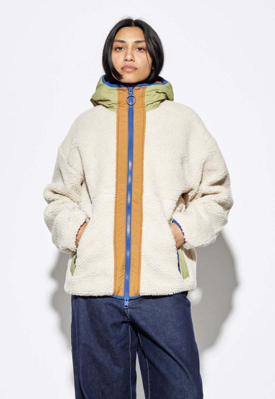  Embassy of Bricks & Logs 숏패딩 Embassy Of Bricks & Logs 유니섹스 모시노 셰르파 재킷 - OTHER BRANDS