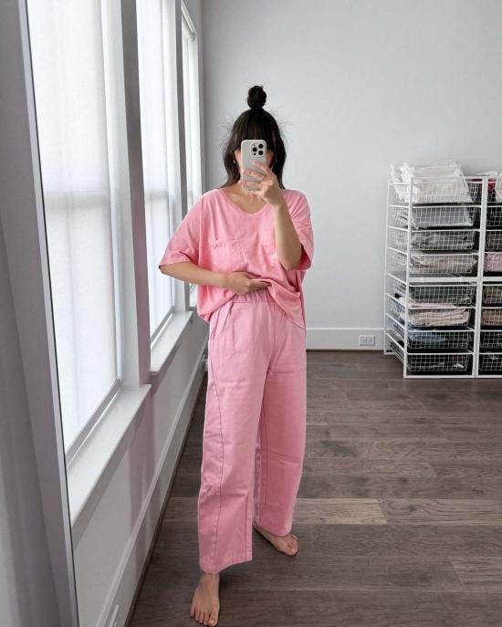  Skargorn 반팔 티셔츠 피오니 워시