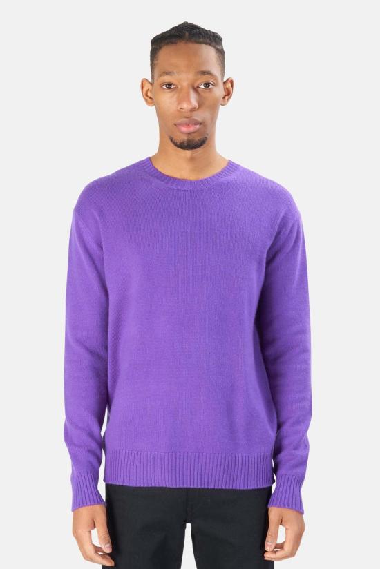  더 타일 클럽 스웨터 BC19003 PURPLE - THE TILE CLUB