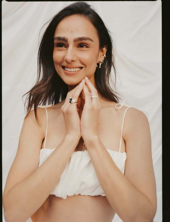  에리네스 반지 폼 밴드 골드 - ERINESS