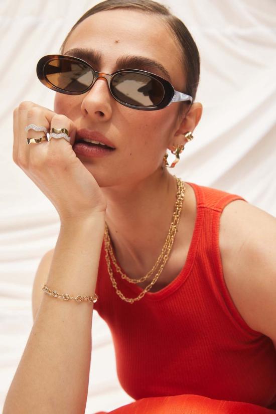  에리네스 반지 폼 밴드 골드 - ERINESS