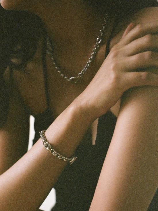  로라 롬바르디 팔찌 필리아 브레이슬릿 실버