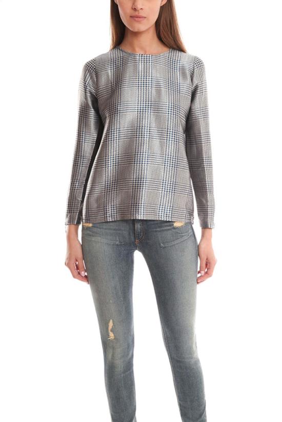  Roseanna 긴팔 티셔츠 로잔나 체이스 탑 하운드투스 실버