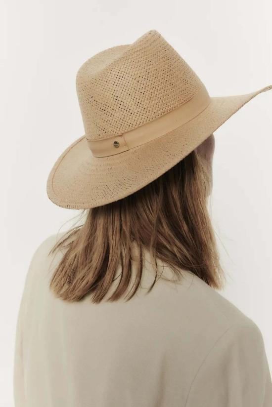  자네사레온 버킷햇 Janessa Leone Simone Hat Sand - JANESSA LEONE