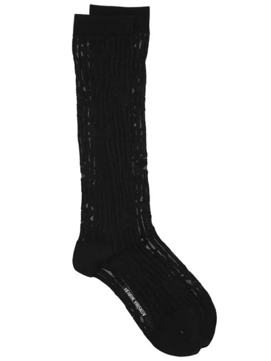  헨릭 빕스코브 양말 Henrik Vibskov 수선화 투명