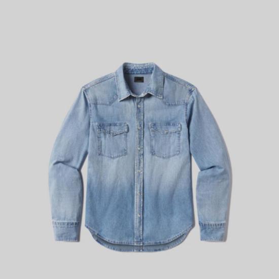  시티즌 오브 휴머니티 데님 셔츠 시민의 인류 서부 셔츠 오렌