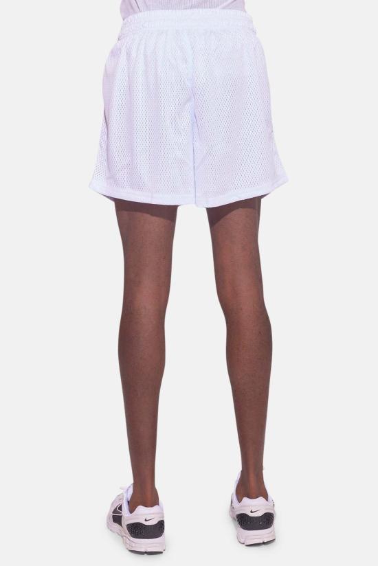  블루&크림 숏팬츠 크레스트 메시 숏 화이트 - BLUE&CREAM