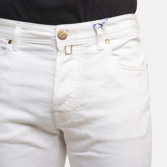  야콥코헨 데님 팬츠 Jacob Cohen Bard 한정판 데님 오프 화이트 - JACOB COHËN