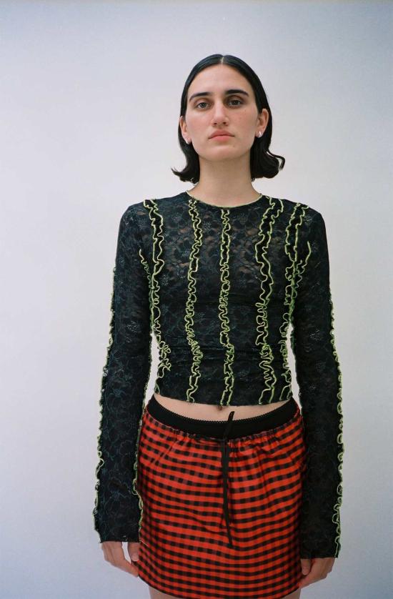  레이브 리뷰 긴팔 티셔츠 Rave 리뷰 Irma 롱슬리브 - RAVE REVIEW