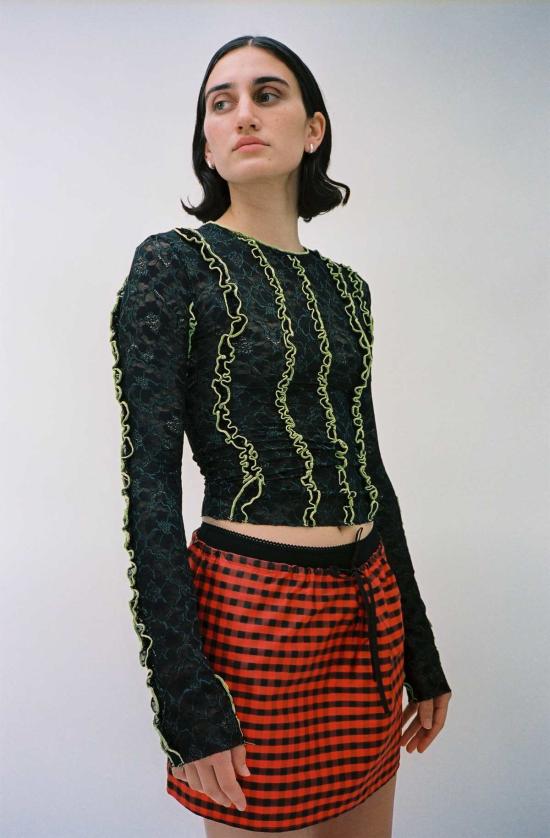  레이브 리뷰 긴팔 티셔츠 Rave 리뷰 Irma 롱슬리브 - RAVE REVIEW