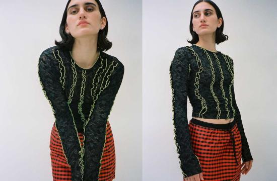  레이브 리뷰 긴팔 티셔츠 Rave 리뷰 Irma 롱슬리브 - RAVE REVIEW