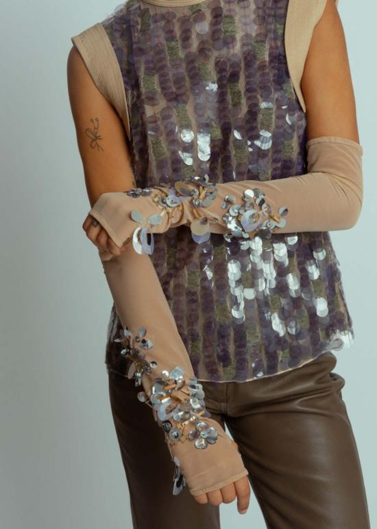  텔라 장갑 Tela 누드 카로타  누드 - TELA