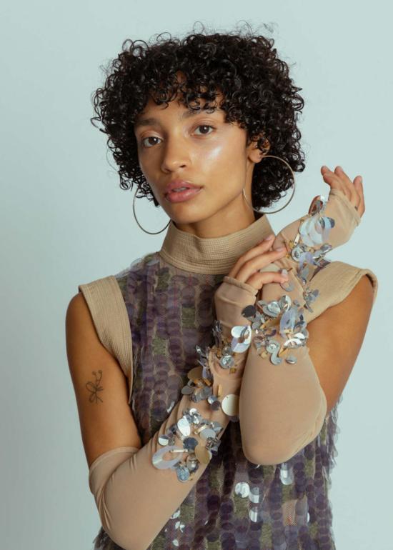  텔라 장갑 Tela 누드 카로타  누드 - TELA