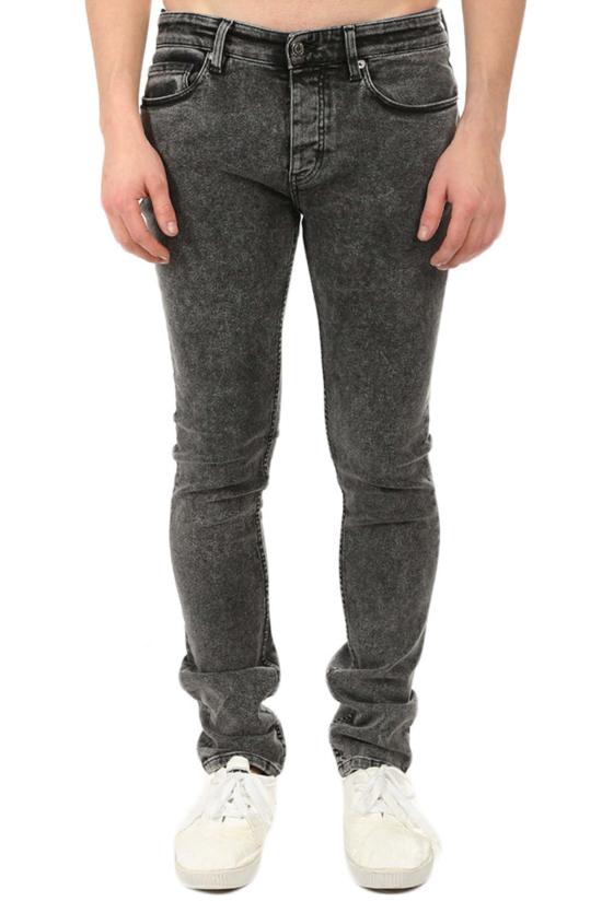  이로 데님 팬츠 아 니트 진 스노우 블랙