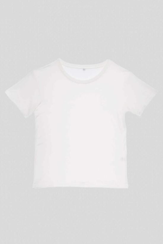  베이스레인지 반팔 티셔츠 루즈 티셔츠 언다이드 - BASERANGE