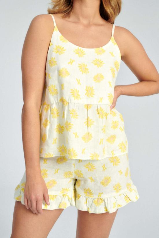  Helmstedt 숏팬츠 헬름스테트 미라 쇼츠 선플라워 필드 - OTHER BRANDS