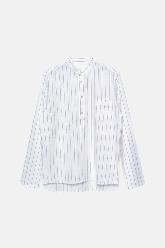  라파즈 긴팔 셔츠 La Paz Mamede 튜닉 블랙 스트라이프