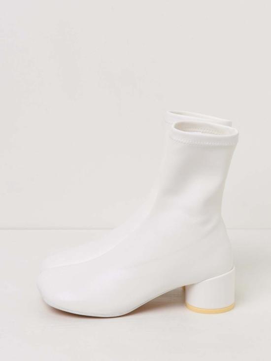  MM6 메종마르지엘라 뮬/슬리퍼 Mm6 메종 마르지엘라 앵클  S59 Wu0230 P2260 T1009  위스퍼 화이트