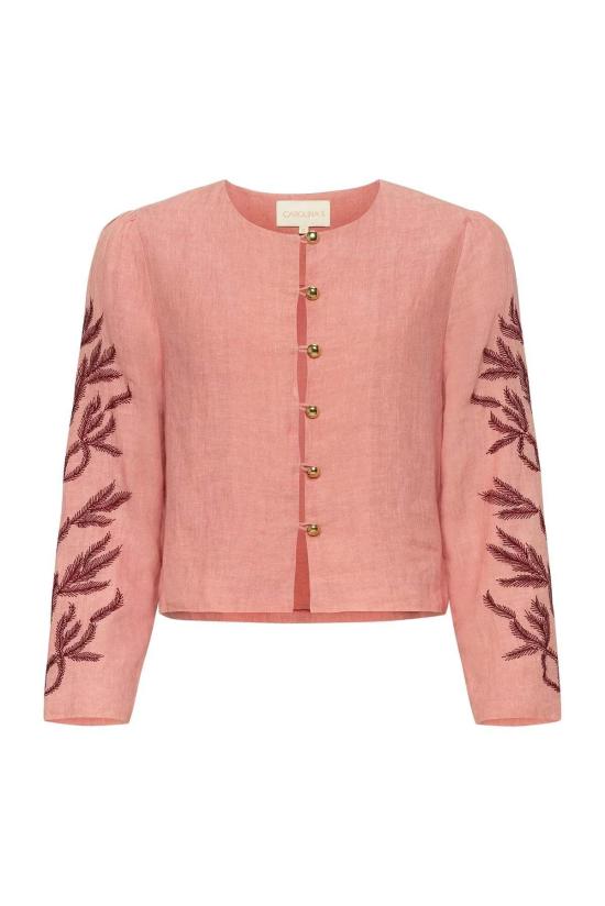  캐롤리나 케이 자켓 캐롤라이나 케이 알리 재킷 로즈 - CAROLINA K