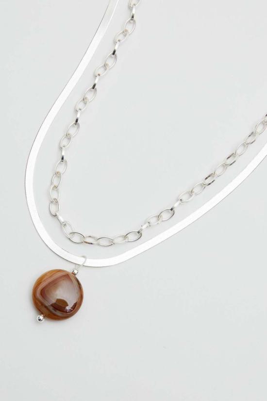  산탄젤로 목걸이/팬던트 글로리스 포에버 웨이스트 체인 미나 - SANTANGELO