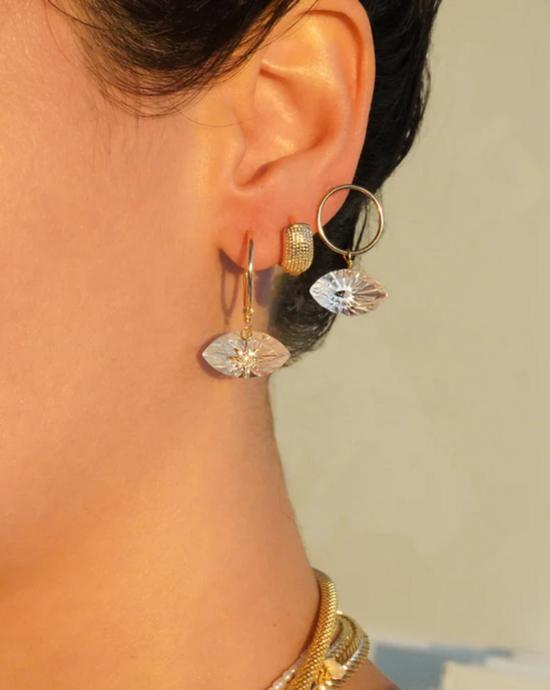  Kozakh 이어링 코자크 헨리 후프  골드 - OTHER BRANDS