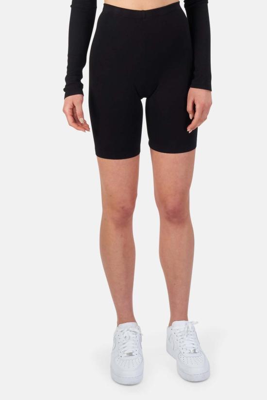  코튼 시티즌 숏팬츠 밀라노 바이커 반바지 제트 블랙