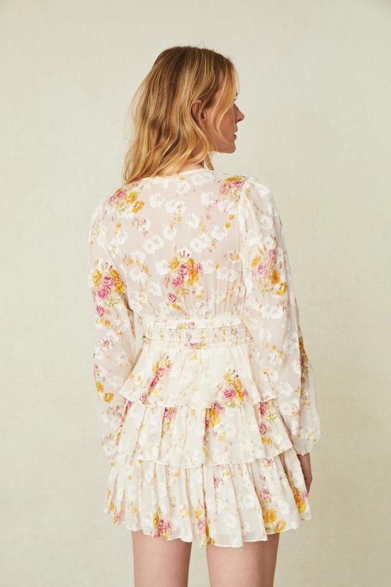  러브쉐이크팬시 숏 원피스 러브 쉑 팬시 마디나 드레스 레몬 파이 - LOVESHACKFANCY