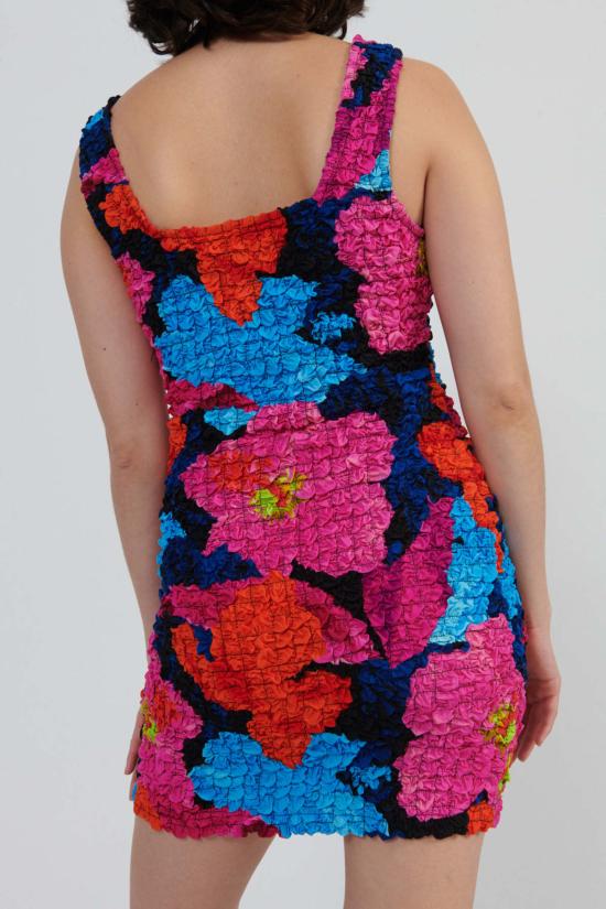  마라 호프만 숏 원피스 로라 드레스 멀티 플로럴 - MARA HOFFMAN