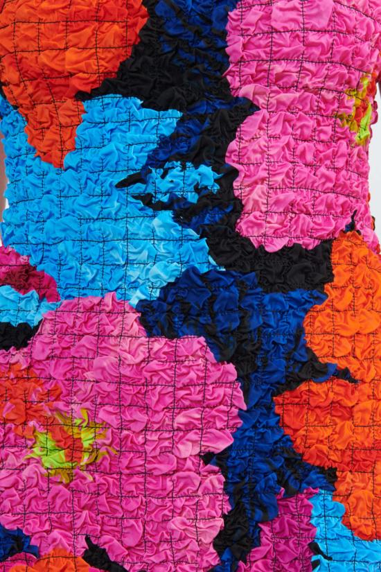  마라 호프만 숏 원피스 로라 드레스 멀티 플로럴 - MARA HOFFMAN