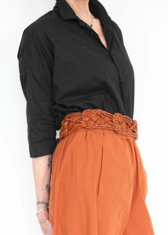  드래곤디퓨전 와이드 벨트 드래곤 디퓨전 세일러 매듭 브레이디드  탄 - DRAGON DIFFUSION