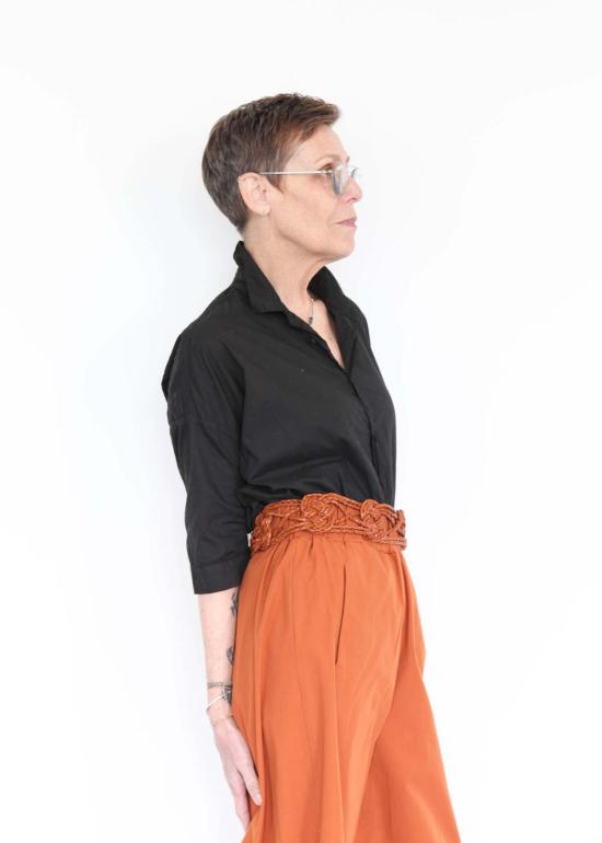  드래곤디퓨전 와이드 벨트 드래곤 디퓨전 세일러 매듭 브레이디드  탄 - DRAGON DIFFUSION