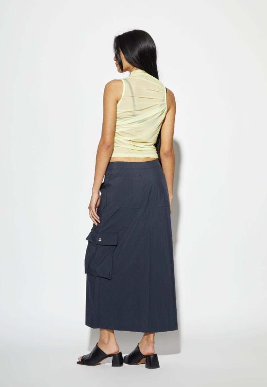  우드로즈 델리 민소매 티셔츠 에포트리스 탑라임 - WOODROSE DELI