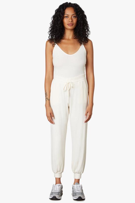  NIA 스트레이트 팬츠 니아 골지 하치 조거 오트밀크 - OTHER BRANDS